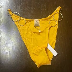 Monica Hansen bikini bottom size medium color sun